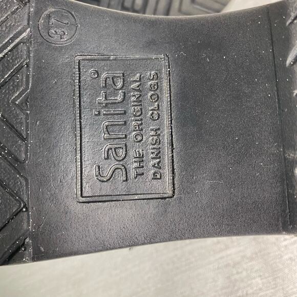 Sanita Mules Clogs Black size 6.5 slip on - Picture 6 of 8